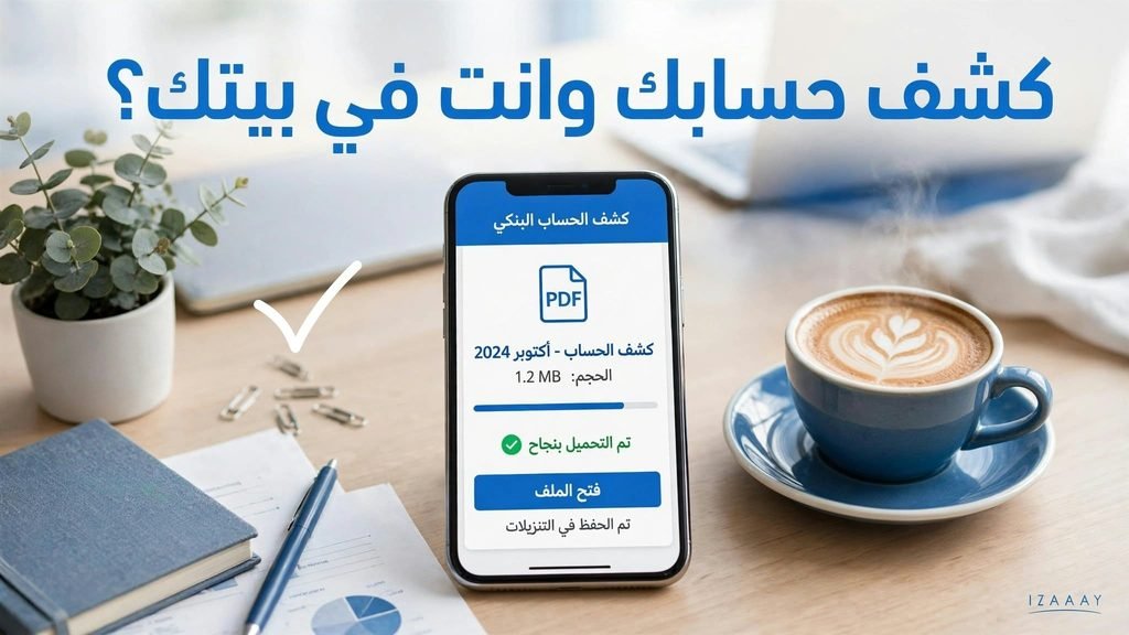 ازاي تطلع كشف حسابك البنكي أونلاين وأنت في بيتك؟